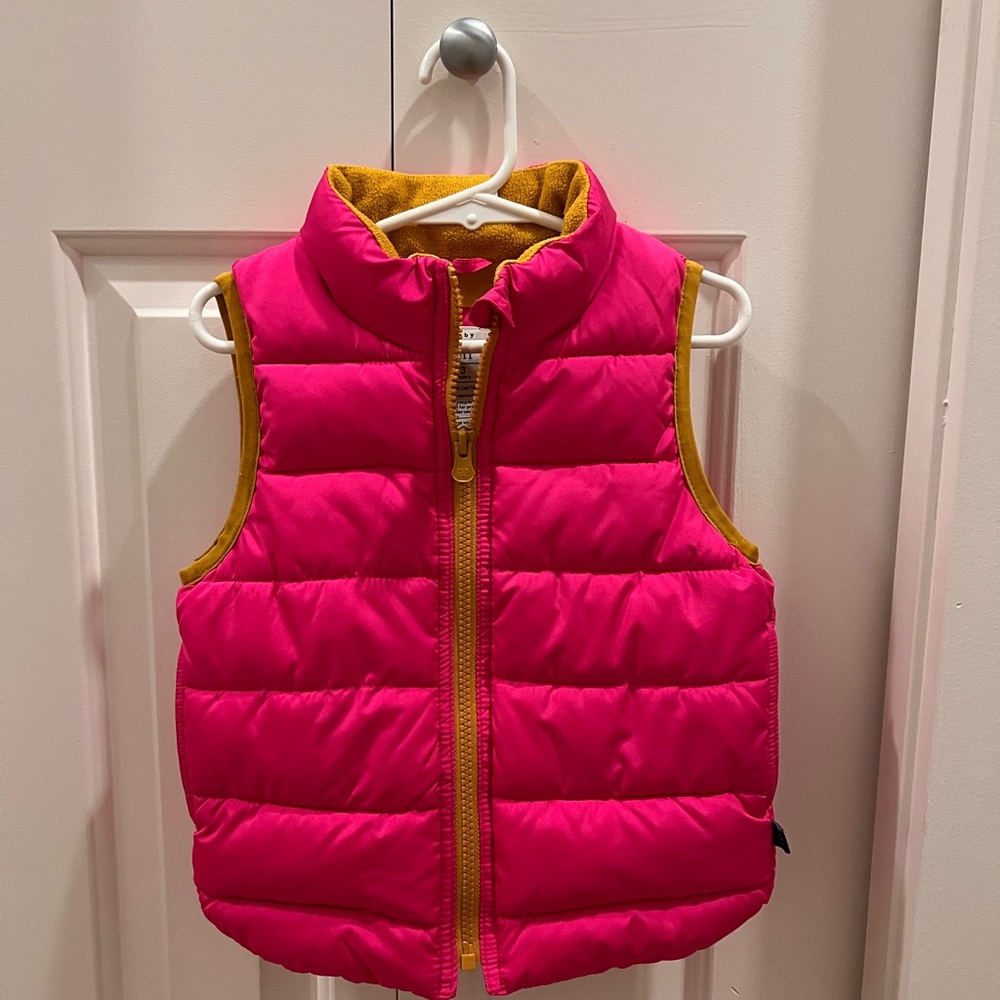 Baby Gap Pink Vest 3T